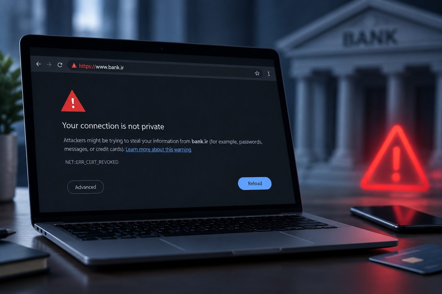 بحران امنیتی SSL در بانک‌های ایران؛ کاربران در معرض خطر کلاهبرداری