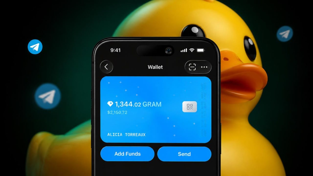 کیف پول Gram در تلگرام؛ تراکنش‌های رایگان و آسان برای کاربران