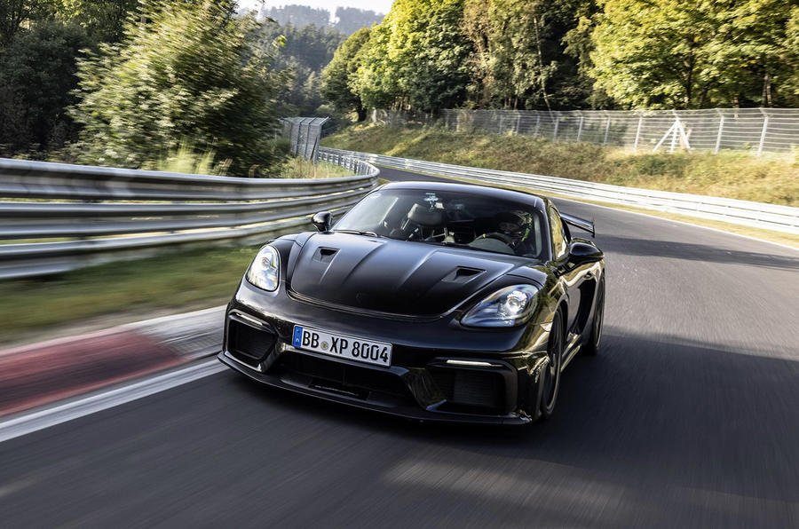 پورشه 718 کیمن GT4 RS رکورد نوربرگ رینگ را شکست و به سوپر اسپرت‌ها چالش می‌دهد
